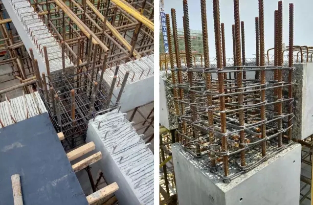 中柱、邊柱梁柱節(jié)點(diǎn)核心區(qū)箍筋