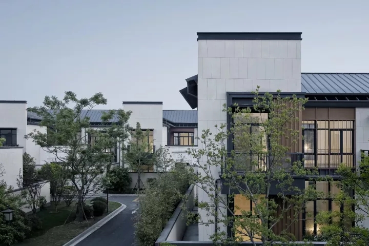 庭院、建筑與內(nèi)部道路的關(guān)系