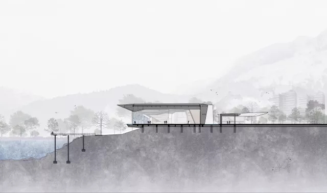 剖面圖，天華建筑設(shè)計(jì)